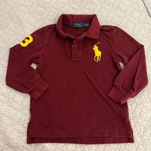 Ralph Lauren Boys Long sleeve polo shirt